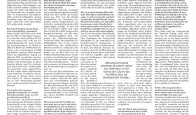 Դեսպան Աշոտ Սմբատյանի հարցազրույցը «Volksblatt» Լիխտենշտայնի խոշորագույն օրաթերթերից մեկին