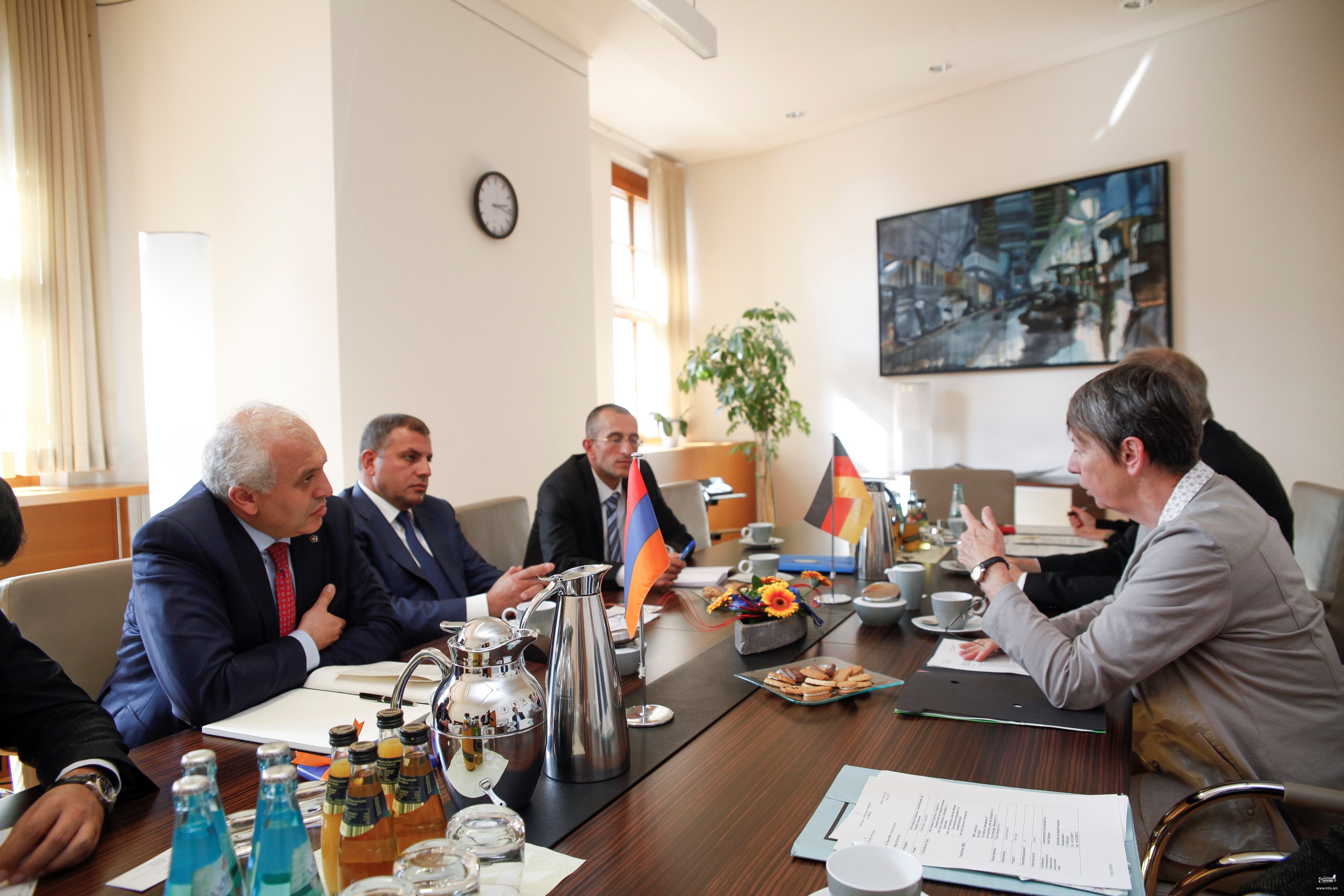 Besuch des Umweltministers von Armenien in Deutschland