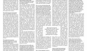 Interview des Botschafters der Republik Armenien in Liechtenstein an die Tageszeitung Volksblatt