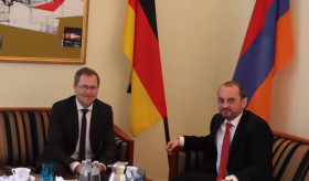 Treffen mit dem Abgeordneten des Deutschen Bundestages, Mitglied des Auswärtigen Ausschusses, Herrn Rainer Semet