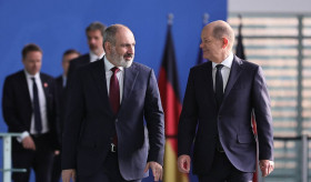 Das Treffen zwischen Premierminister Nikol Pashinyan und Bundeskanzler Olaf Scholz fand in Berlin statt