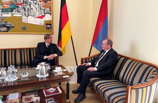 Treffen des Botschafters mit dem Bundestagsabgeordneten Herrn Michael Sacher