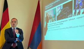Treffen des Hauptbeauftragten für Diaspora-Angelegenheiten der Republik Armenien mit Vertretern der armenischen Gemeinde in Berlin
