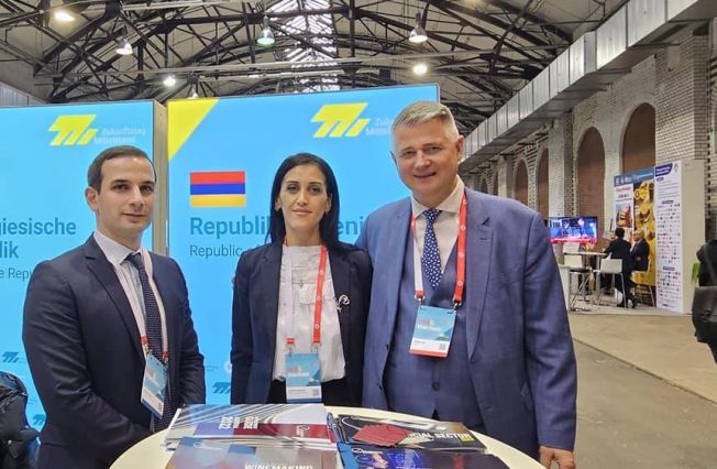 Armenien nahm mit einem eigenen Stand an dem “Zukunftstag 2024” teil