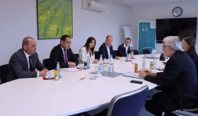 Der Besuch des Ministers für territoriale Verwaltung und Infrastruktur der Republik Armenien, Davit Khudatyan, in Deutschland.