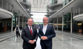 Treffen des Botschafters mit dem Abgeordneten des Deutschen Bundestages, Herrn Tobias Winkler
