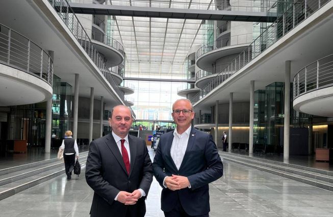 Treffen des Botschafters mit dem Abgeordneten des Deutschen Bundestages, Herrn Tobias Winkler