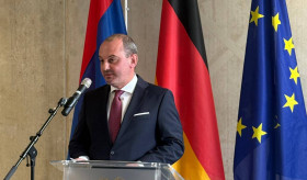 Offizieller Empfang im TUMO-Zentrum Berlin anlässlich des 34. Jahrestages der Unabhängigkeit der Republik Armenien