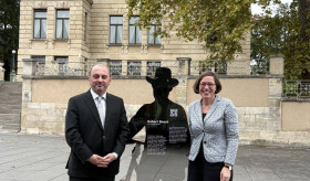 Treffen mit einer Vertreterin der Robert Bosch Stiftung