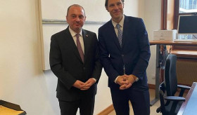 Gespräch mit dem Beauftragten für Osteuropa, Kaukasus und Zentralasien im Auswärtigen Amt der Bundesrepublik Deutschland, Dr. Niklas Wagner