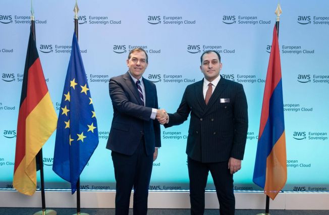 ՀՀ ԲՏԱ նախարարի առաջին տեղակալ Գևորգ Մանթաշյանը Պոտսդամում մասնակցել է AWS European Sovereign Cloud (ESC) նախագծի պաշտոնական մեկնարկին նվիրված միջոցառմանը